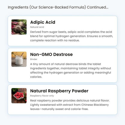Molecular Hydrogen Tablets